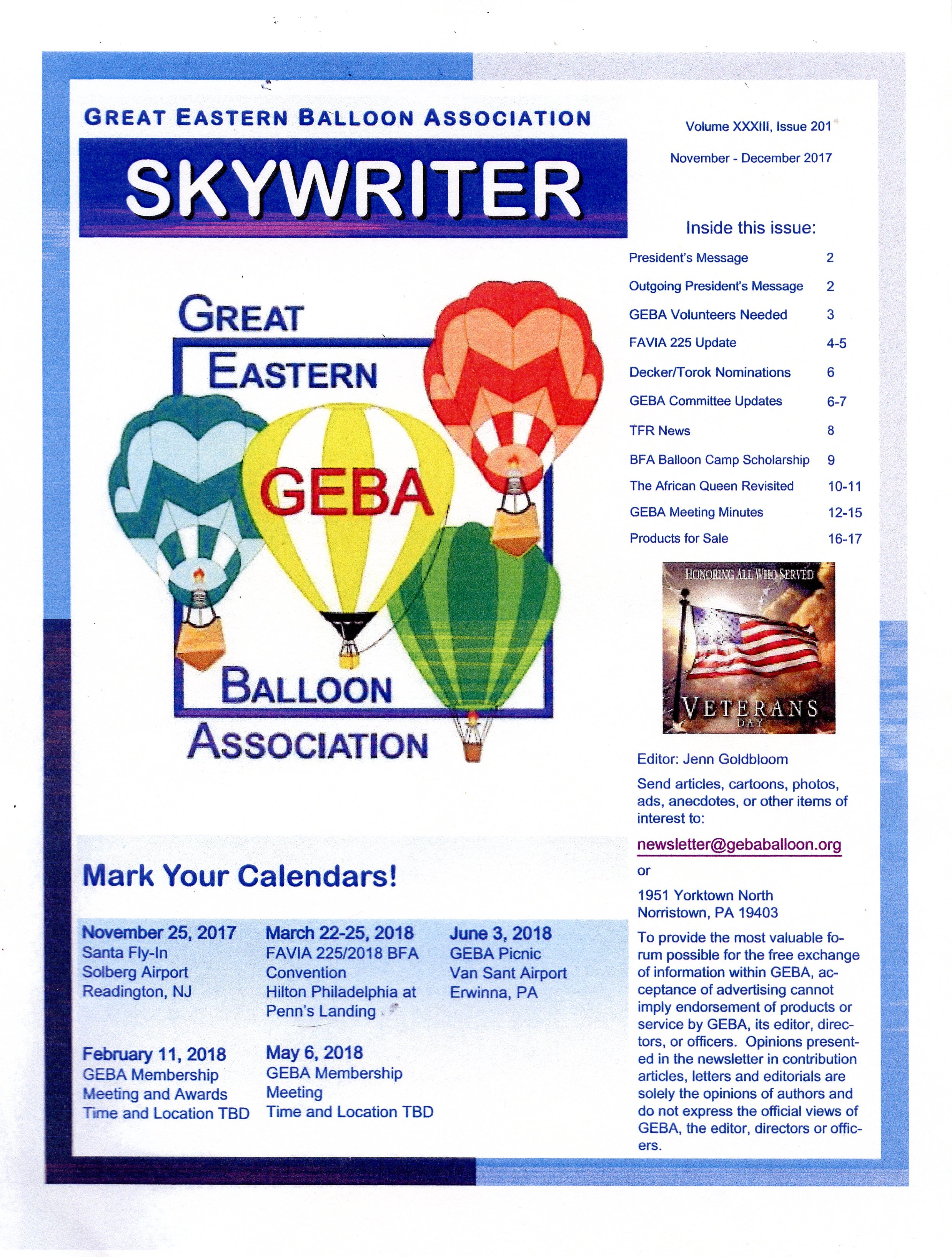 Skywritter - GEBA COver